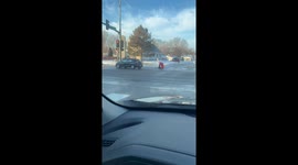 Community Comes Together To Help Man Who Fell On Ice