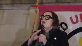 Democracy causes slavery. Solidarity with the Minneapolis demonstration in London, England