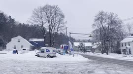 Biggest Snow Storm in 3 years hits Southern Vermont Hard