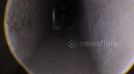 Anadolu documents YPG tunnels dug inside homes in Syria’s Ayn Issa