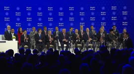 US Special Envoy Witkoff speaks in Davos during Trump’s Board of Peace announcement