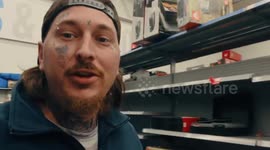 Panic buying empties shelves as Alabama prepares for snowstorm