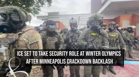 ICE Set To Take Security Role At Winter Olympics After Minneapolis Crackdown Backlash