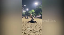 Naked Norwegian tourist 'high on cannabis' arrested on Thai beach