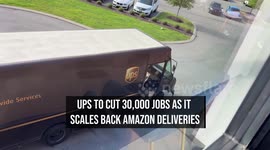 UPS To Cut 30,000 Jobs As It Scales Back Amazon Deliveries