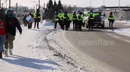 MINNEAPOLIS PROTEST KEPT ICE FROM GOING TO WORK: ARRESTS MADE 5