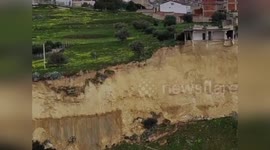 Italy: Large Landslide Triggers Evacuations And Firefighter Response In Sicily