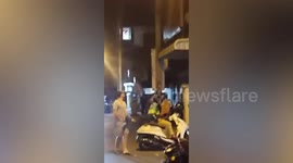 Police hunt tourist 'seen spray painting building' in Thailand