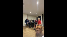 Willis Puts Himself in the Family Photo