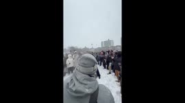 US: Massive Snowball Fight Breaks Out in Brooklyn Amid Winter Storm