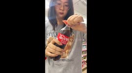 Convenience store has machine to instantly turn fizzy drinks into slushies