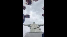 Woman Picking Wedgie Ruins Family's Brazilian Vacation Video