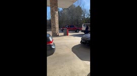 Ex Marine Confronts Man at Gas Station
