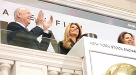 First Lady Melania Trump Rings NYSE Opening Bell To Celebrate Opening of Movie 'Melania' 3