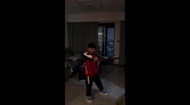 Boy’s electric sword sparks and breaks during playful demonstration in Guangdong, China