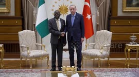 Turkish President Erdogan meets Nigerian President Tinubu in Ankara