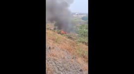 Plane carrying politician crashes in India killing five people onboard