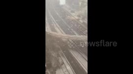 RECAP: Snow Falls in Madrid as Storm Kristin Sweeps Spain