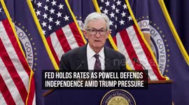 Fed Holds Rates as Powell Defends Independence Amid Trump Pressure