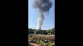 Thai fighter plane crashes in woodland killing two officers onboard