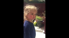 Lyla remembers having ice cream