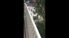 Riots before the match Paok Fc - Iraklis Fc in thessaloniki