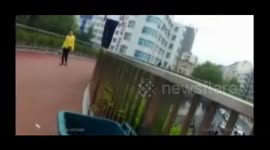 Man attempts to 'boost his courage' by doing something very dangerous