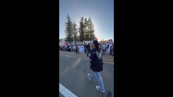 US: Protesters Rally Against ICE Near Super Bowl Site 2 - Buy, Sell or ...