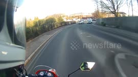 Morning shenanigans - bike lowside crash UNEDITED
