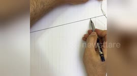 Newsflare Edit - another trick to draw 2points perspective with rubbery string