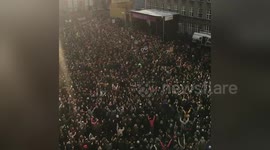 Newsflare Edit - equal pay protest video