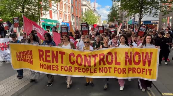 Hundreds of protesters take part in National Housing Demonstration ...