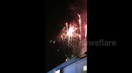 Panic As Fireworks Shoot Into Crowd At Official Display