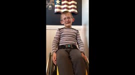 Boy, 9, has a solution to the anxiety of presidential race - Free Pizzas! 