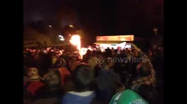 Tar Barrels In Ottery