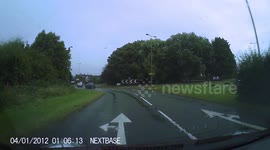 Losing it on a roundabout