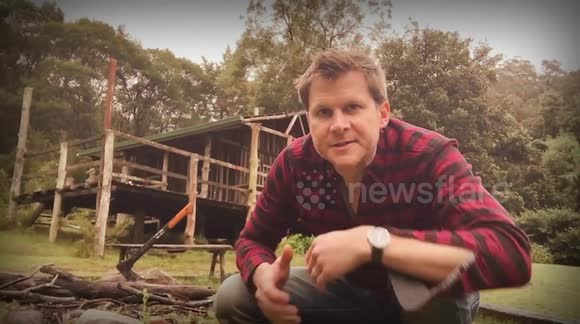 Bizarre push-up challenge ends in 'axe attack'