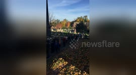 People honour women's suffragette Susan B. Anthony on Election Day