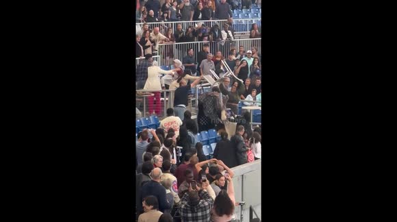 Fight During Graduation Excl- Graduation ceremony descends into chaos as fight erupts in ...