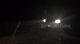 Snow starts to fly in Northern Minnesota