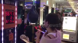 Funny Punchbag Incident #1