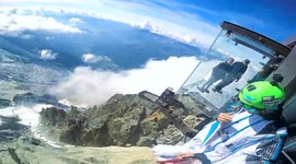 Over The Glacier - Wingsuit Flying from Augille du Midi to Chamonix