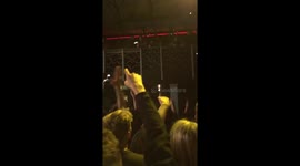 Geordie shore filming at the nightclub I was at tonight, this is the reception they got, boom???????????? @infaktion https://t.co/OtC77EH0mb