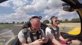 Aerobatics with a sicky ending