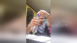 Newsflare Edit - Coin Thru Bottle