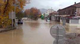 Heavy rains bring major flood to Corsica, France
