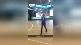 Newsflare Edit - when your mom makes 12+ half court shots.. @WNBA wya https://t.co/K6lN0qH2eo