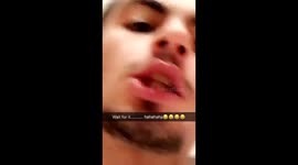 Guy beat boxes with Parrot 