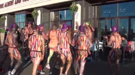 brits on holiday at home