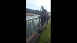 Exeter fishermen caught kangaroo